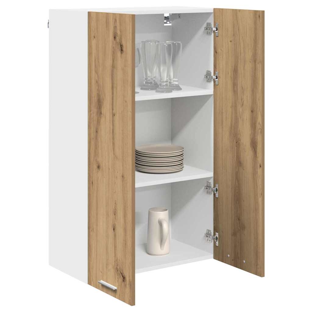 Hangkast Riga Artisan Eiken 60 x 31 x 100 cm Bewerkt hout