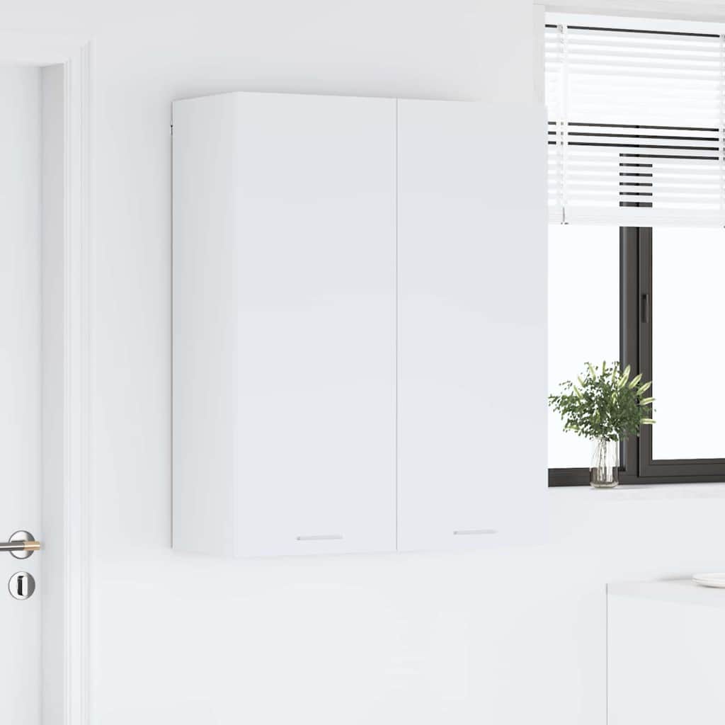 Hangkast met plank Riga Wit 80 x 31 x 100 cm Bewerkt hout