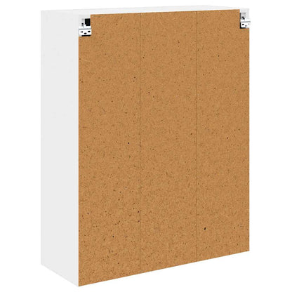 Hangkast met plank Riga Wit 80 x 31 x 100 cm Bewerkt hout