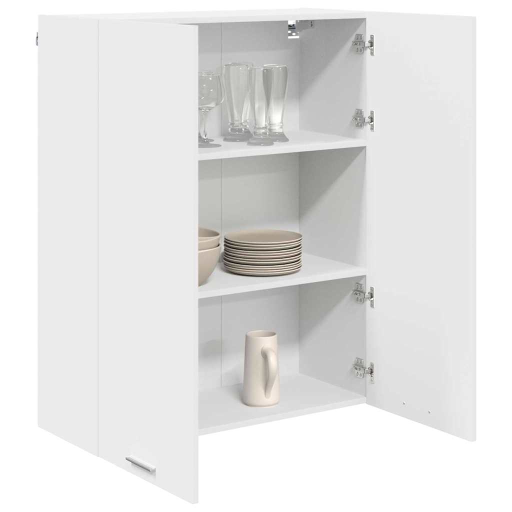 Hangkast met plank Riga Wit 80 x 31 x 100 cm Bewerkt hout