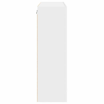 Hangkast met plank Riga Wit 80 x 31 x 100 cm Bewerkt hout