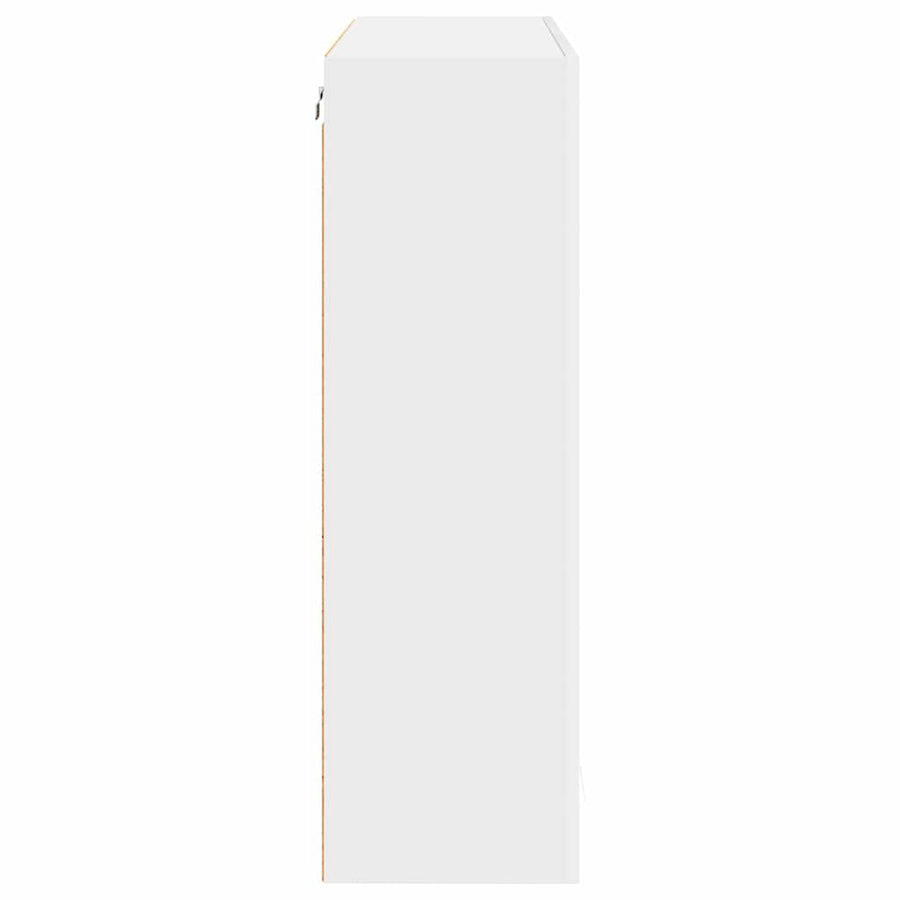 Hangkast met plank Riga Wit 80 x 31 x 100 cm Bewerkt hout