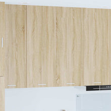Hangkast Riga Sonoma Eiken 80 x 31 x 100 cm Bewerkt hout