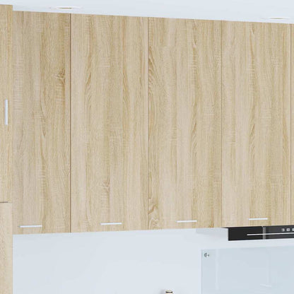 Hangkast Riga Sonoma Eiken 80 x 31 x 100 cm Bewerkt hout