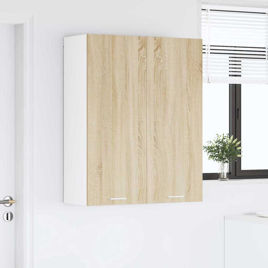Hangkast Riga Sonoma Eiken 80 x 31 x 100 cm Bewerkt hout