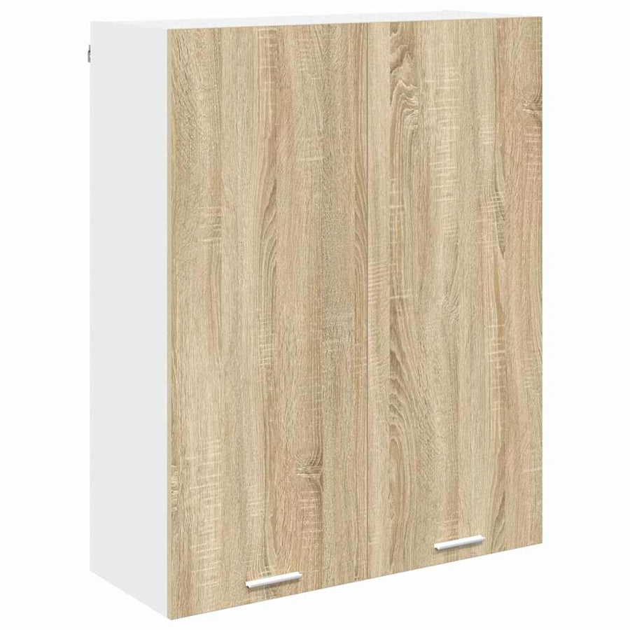 Hangkast Riga Sonoma Eiken 80 x 31 x 100 cm Bewerkt hout