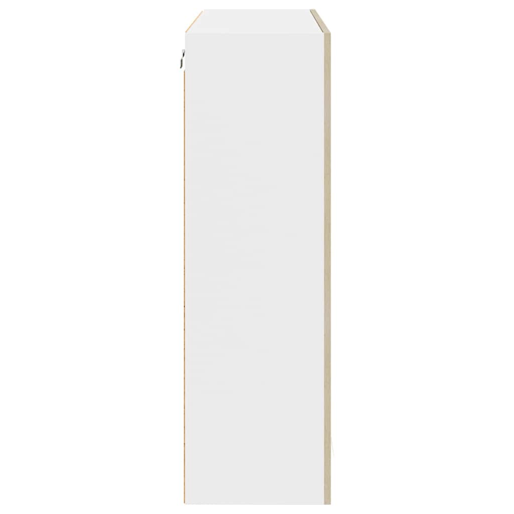 Hangkast Riga Sonoma Eiken 80 x 31 x 100 cm Bewerkt hout