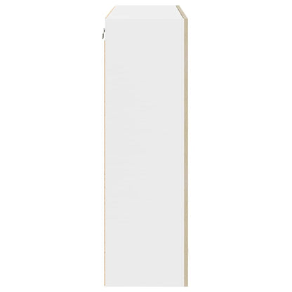 Hangkast Riga Sonoma Eiken 80 x 31 x 100 cm Bewerkt hout