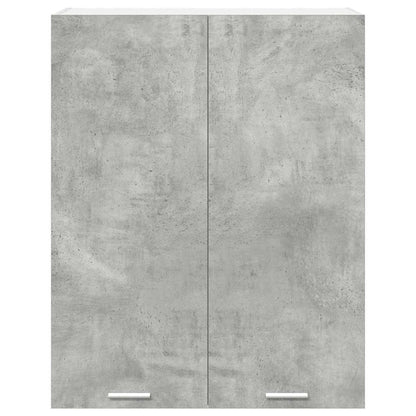 Hangkast Riga Beton Grijs 80 x 31 x 100 cm Bewerkt hout