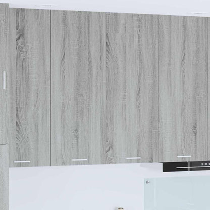 Hangkast Riga Grijs Sonoma 80 x 31 x 100 cm Bewerkt hout