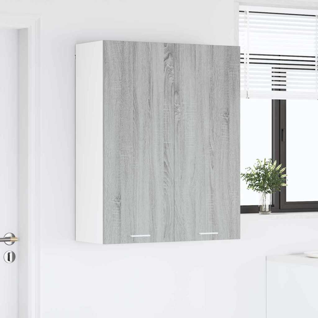 Hangkast Riga Grijs Sonoma 80 x 31 x 100 cm Bewerkt hout