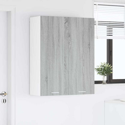 Hangkast Riga Grijs Sonoma 80 x 31 x 100 cm Bewerkt hout