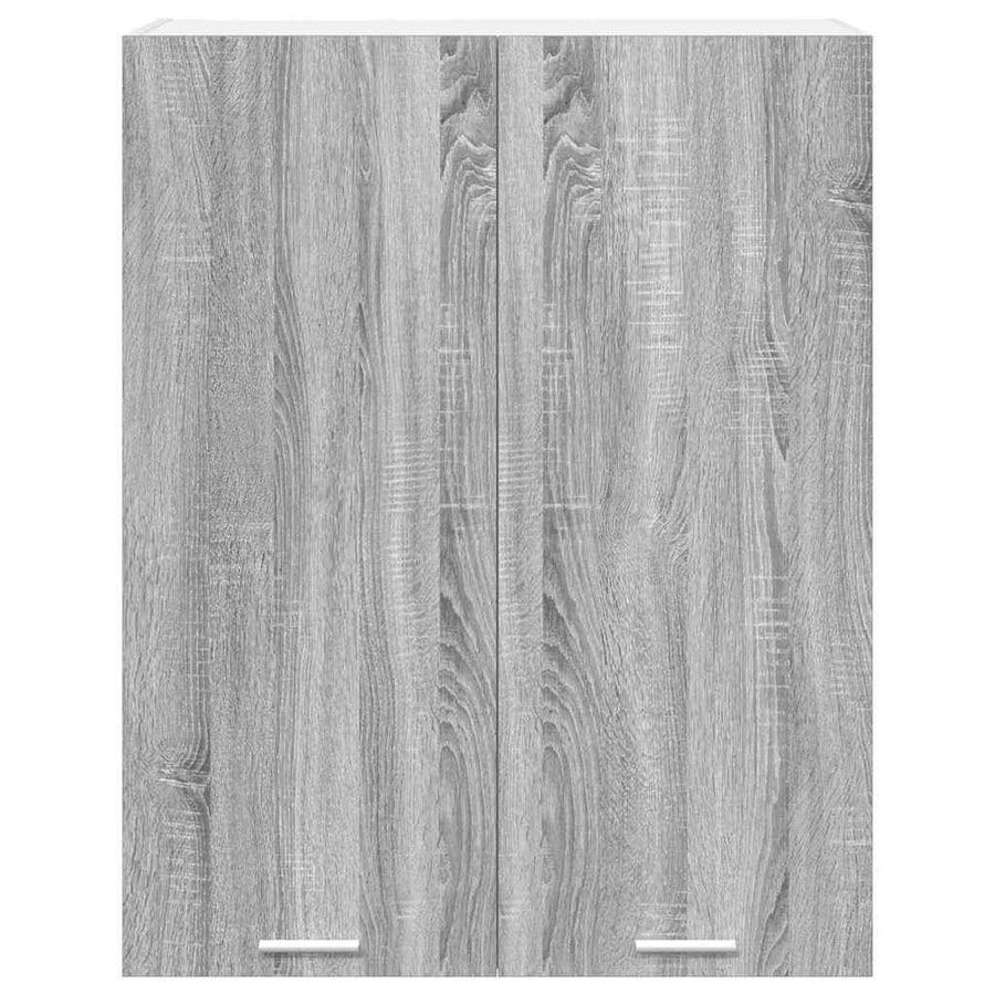 Hangkast Riga Grijs Sonoma 80 x 31 x 100 cm Bewerkt hout