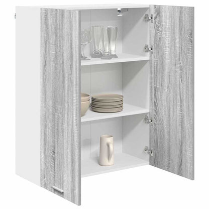 Hangkast Riga Grijs Sonoma 80 x 31 x 100 cm Bewerkt hout