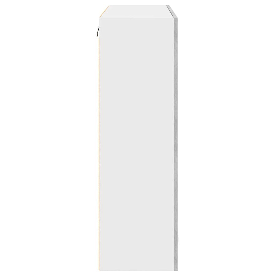 Hangkast Riga Grijs Sonoma 80 x 31 x 100 cm Bewerkt hout