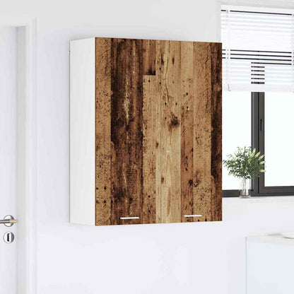 Hangkast met plank Riga Oud Hout 80 x 31 x 100 cm Bewerkt hout