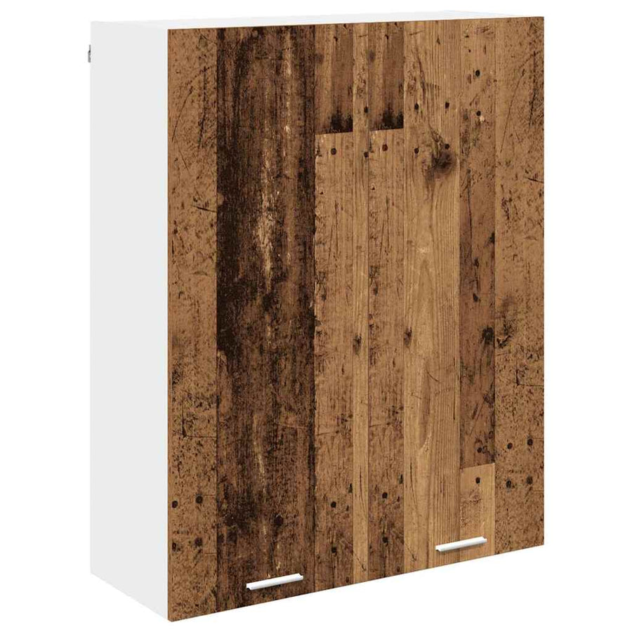 Hangkast met plank Riga Oud Hout 80 x 31 x 100 cm Bewerkt hout