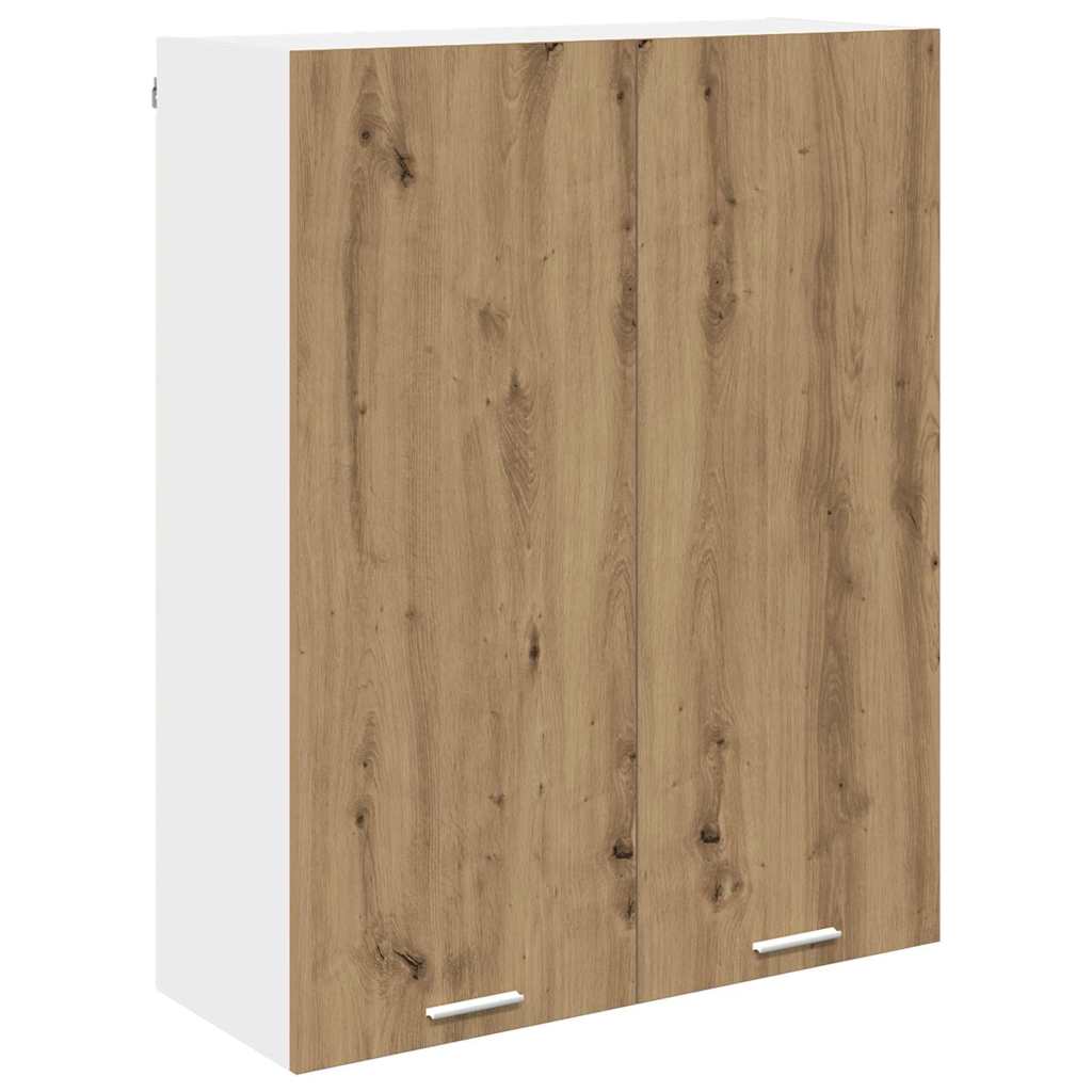 Hangkast Riga Artisan Eiken 80 x 31 x 100 cm Bewerkt hout
