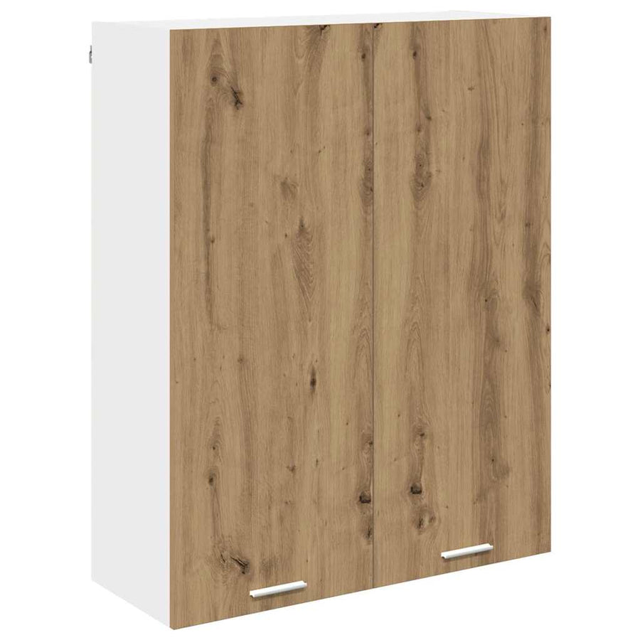 Hangkast Riga Artisan Eiken 80 x 31 x 100 cm Bewerkt hout