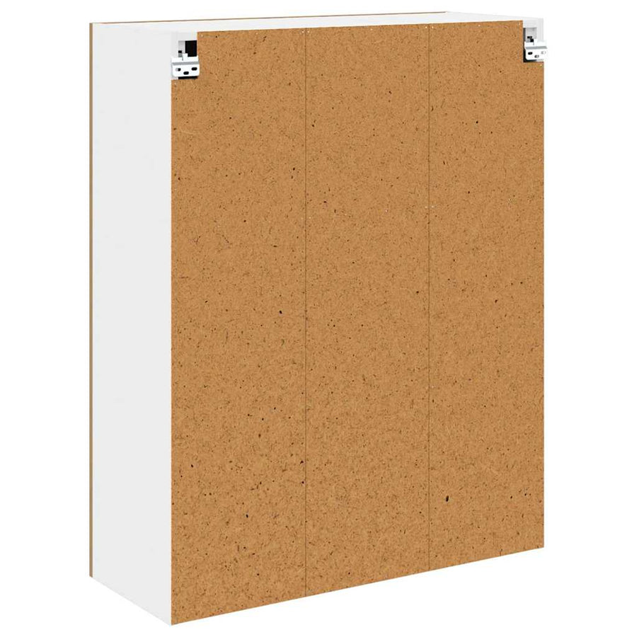 Hangkast Riga Artisan Eiken 80 x 31 x 100 cm Bewerkt hout