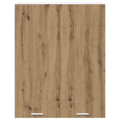 Hangkast Riga Artisan Eiken 80 x 31 x 100 cm Bewerkt hout