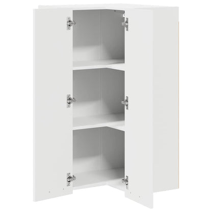 Hangkast met plank Riga Wit 57 x 57 x 100 cm Bewerkt hout