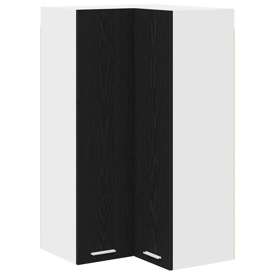 Hangkast Riga Sonoma Eik en Wit 57 x 57 x 100 cm Bewerkt hout