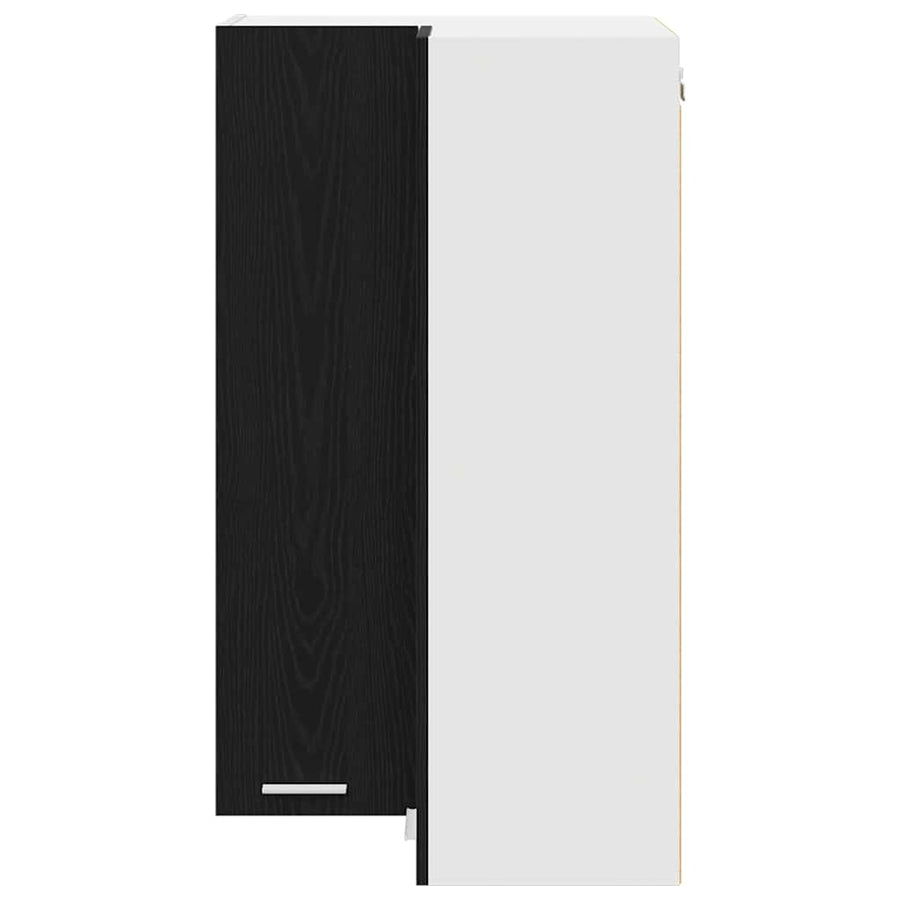 Hangkast Riga Sonoma Eik en Wit 57 x 57 x 100 cm Bewerkt hout