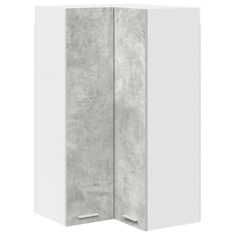 Hangkast Riga Sonoma Eik en Wit 57 x 57 x 100 cm Bewerkt hout