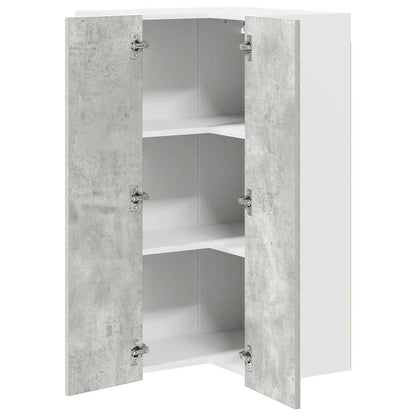 Hangkast Riga Sonoma Eik en Wit 57 x 57 x 100 cm Bewerkt hout