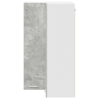 Hangkast Riga Sonoma Eik en Wit 57 x 57 x 100 cm Bewerkt hout