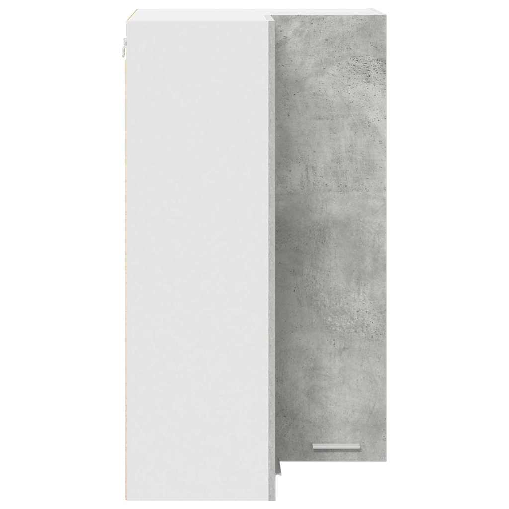 Hangkast Riga Sonoma Eik en Wit 57 x 57 x 100 cm Bewerkt hout