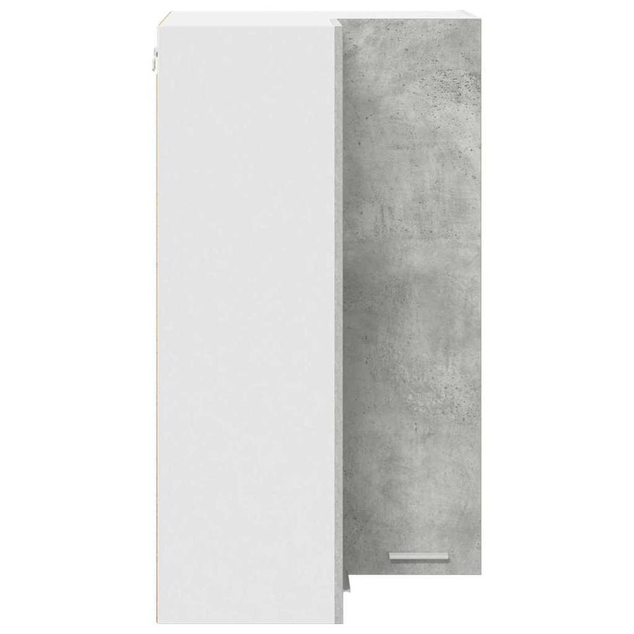 Hangkast Riga Sonoma Eik en Wit 57 x 57 x 100 cm Bewerkt hout