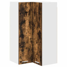 Hangkast Riga Sonoma Eik en Wit 57 x 57 x 100 cm Bewerkt hout
