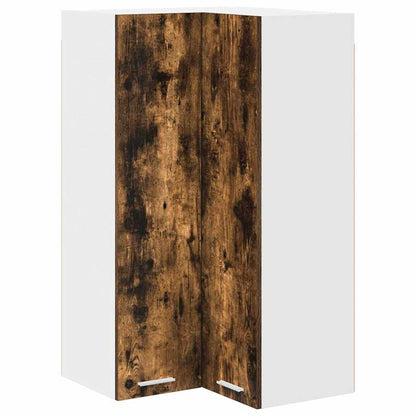 Hangkast Riga Sonoma Eik en Wit 57 x 57 x 100 cm Bewerkt hout
