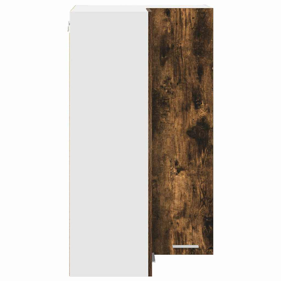 Hangkast Riga Sonoma Eik en Wit 57 x 57 x 100 cm Bewerkt hout