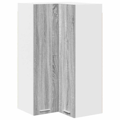 Hangkast Riga Sonoma Eik en Wit 57 x 57 x 100 cm Bewerkt hout