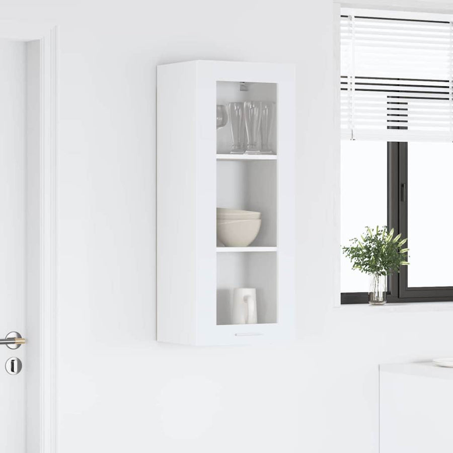 Hangkast met plank Riga Wit 40 x 31 x 100 cm Bewerkt hout