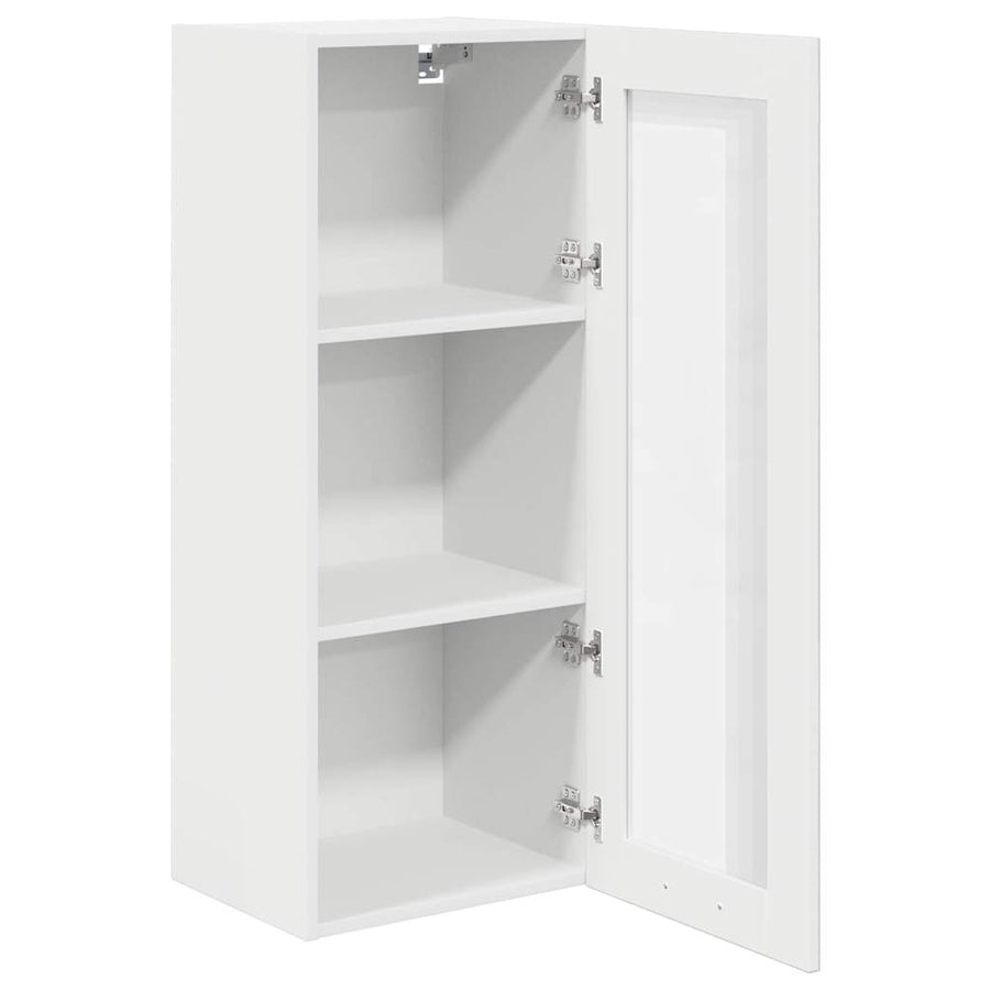 Hangkast met plank Riga Wit 40 x 31 x 100 cm Bewerkt hout