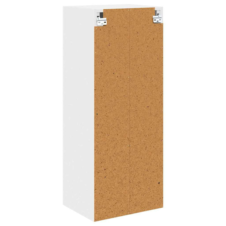 Hangkast met plank Riga Wit 40 x 31 x 100 cm Bewerkt hout