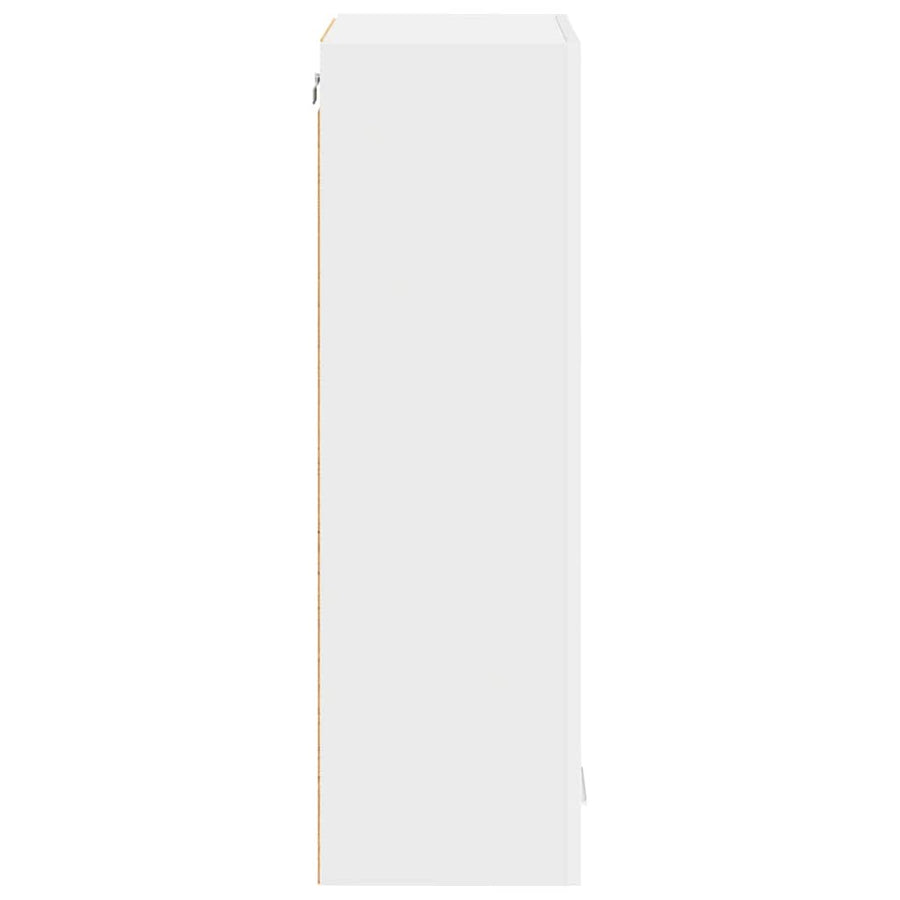 Hangkast met plank Riga Wit 40 x 31 x 100 cm Bewerkt hout