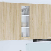 Hangkast 40x31x100 cm Sonoma eiken bewerkt hout