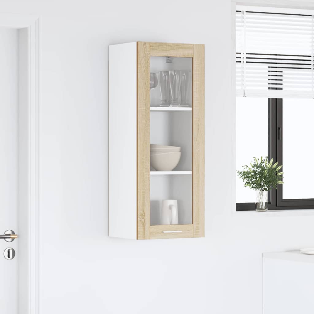 Hangkast Riga Sonoma Eiken 40 x 31 x 100 cm Bewerkt hout