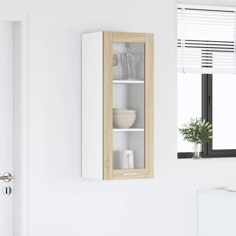 Hangkast Riga Sonoma Eiken 40 x 31 x 100 cm Bewerkt hout