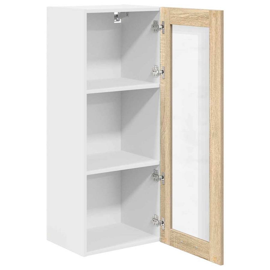 Hangkast Riga Sonoma Eiken 40 x 31 x 100 cm Bewerkt hout