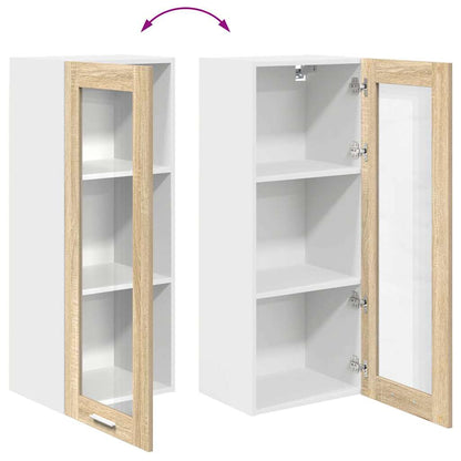 Hangkast Riga Sonoma Eiken 40 x 31 x 100 cm Bewerkt hout