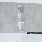 Hangkast 40x31x100 cm bewerkt hout beton grijs