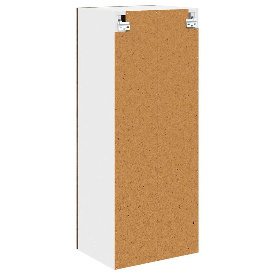 Hangkast Riga Gerookt eiken 40 x 31 x 100 cm Bewerkt hout