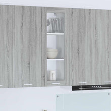 Hangkast Riga Grijs Sonoma 40 x 31 x 100 cm Bewerkt hout