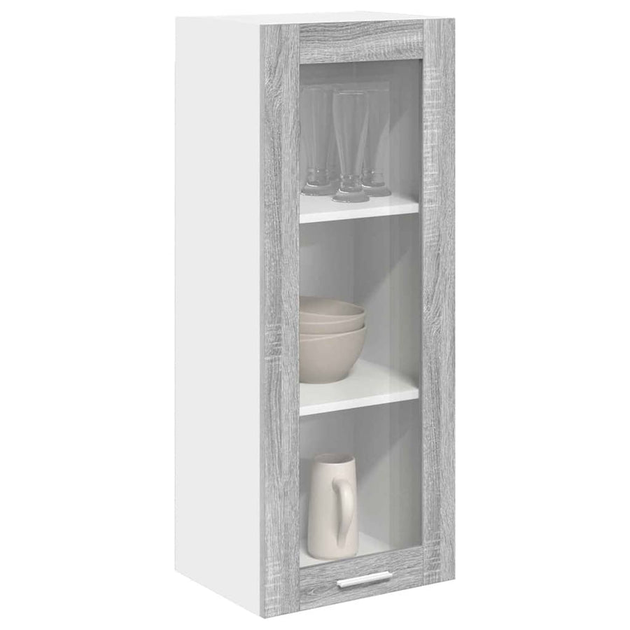 Hangkast Riga Grijs Sonoma 40 x 31 x 100 cm Bewerkt hout